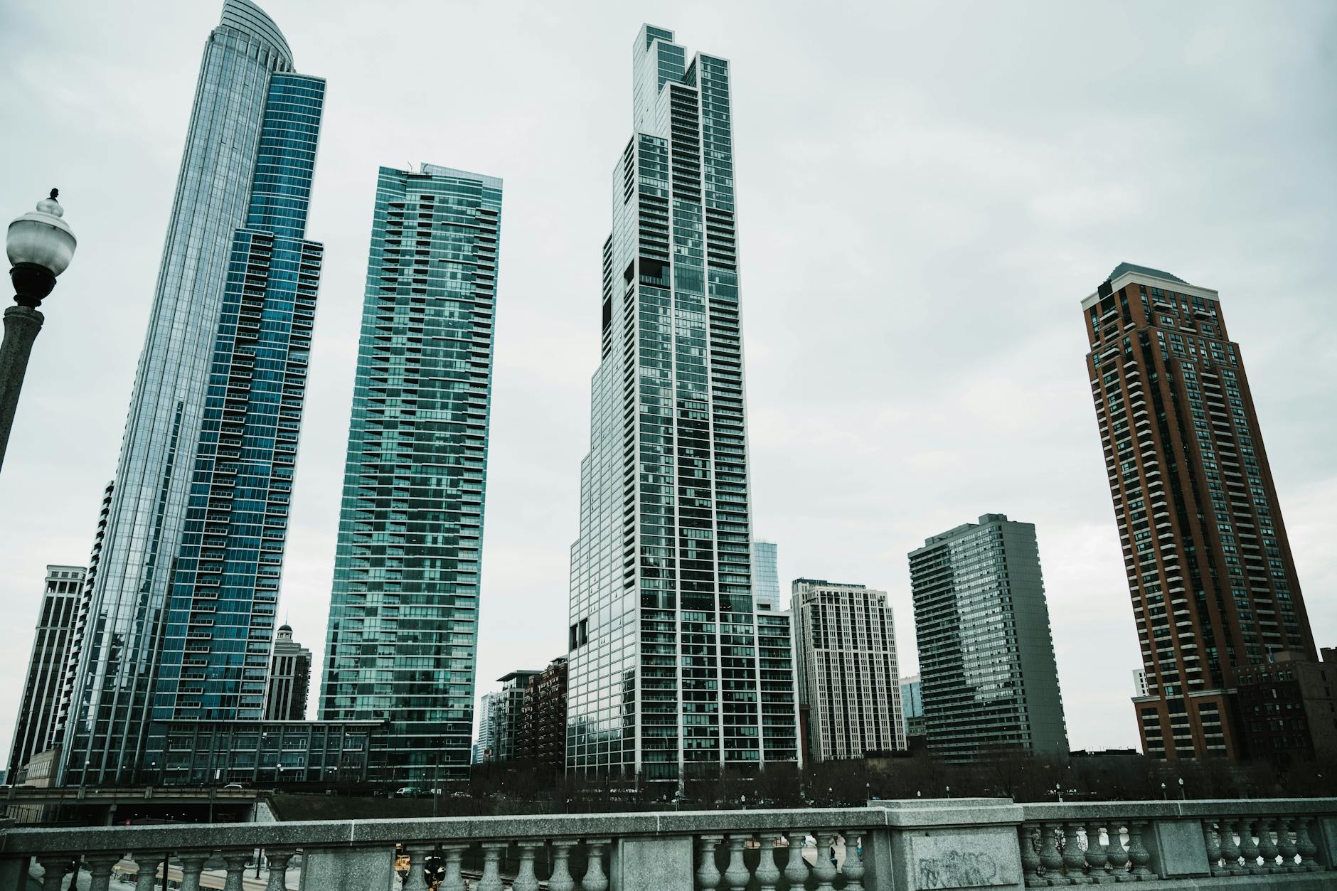 Streeterville high-rise apartment towers near the Chicago lakefront